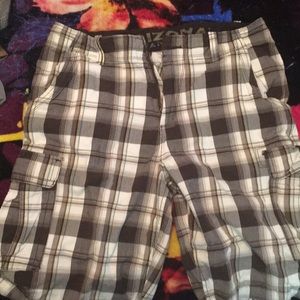 Arizona plaid shorts